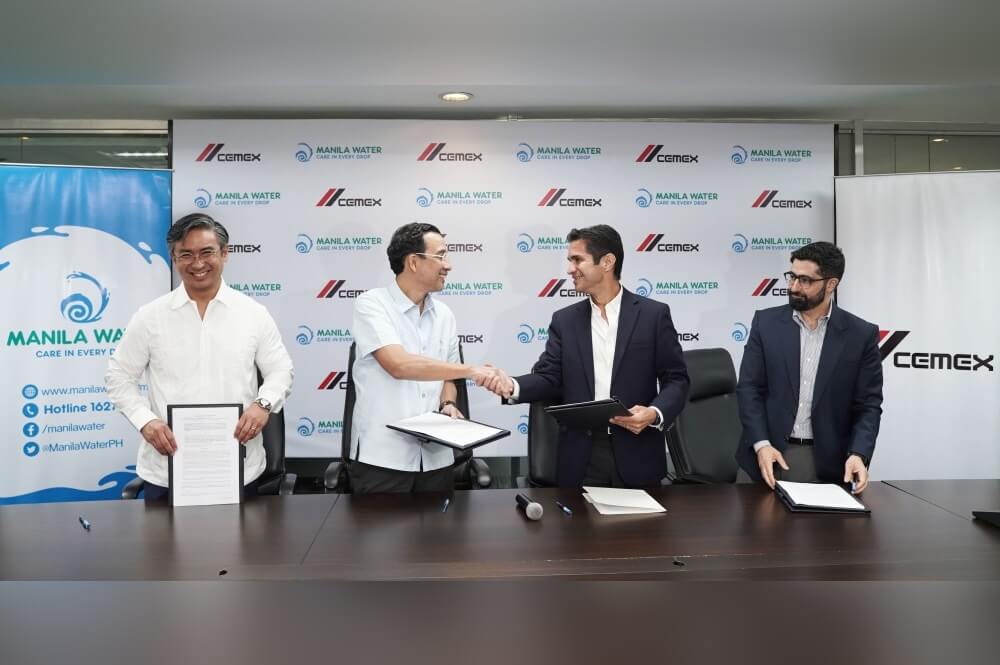 CEMEX and Manila Water Sign MOU to Collaborate on Sustainable Business Practices