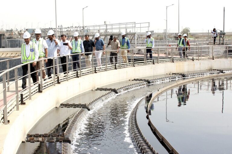 Delhi Jal Board Vice Chairman Visits Coronation Pillar Wastewater