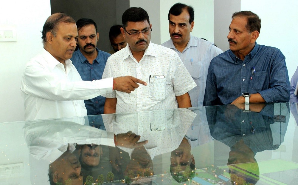 Delhi Jal Board Vice Chairman Visits Coronation Pillar Wastewater Treatment Plant