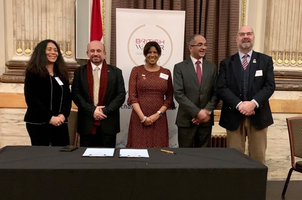 The MoU is expected to make it easier for the UK water industry to participate in the opportunities in Egypt, and for Egyptian companies to access UK knowledge and experience.