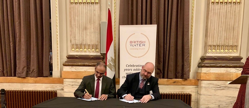 The MoU is expected to make it easier for the UK water industry to participate in the opportunities in Egypt, and for Egyptian companies to access UK knowledge and experience.