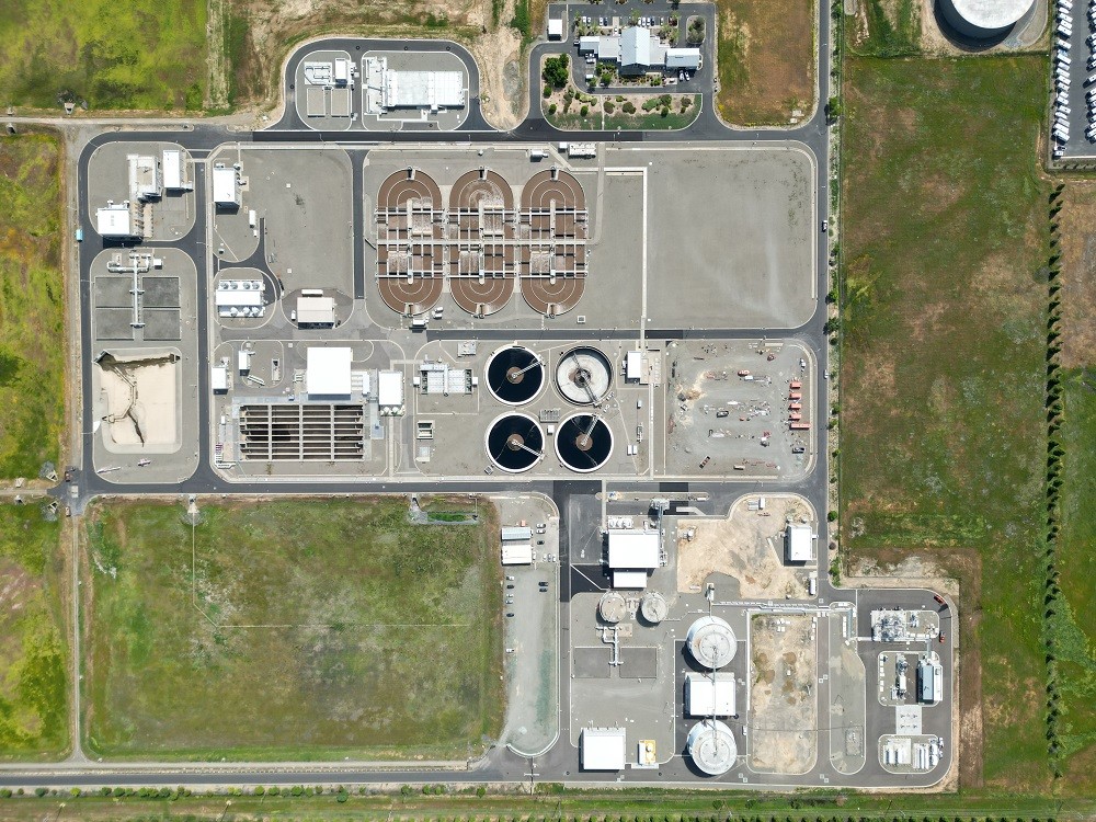 The wastewater treatment upgrades produce renewable natural gas for use as renewable vehicle fuel.