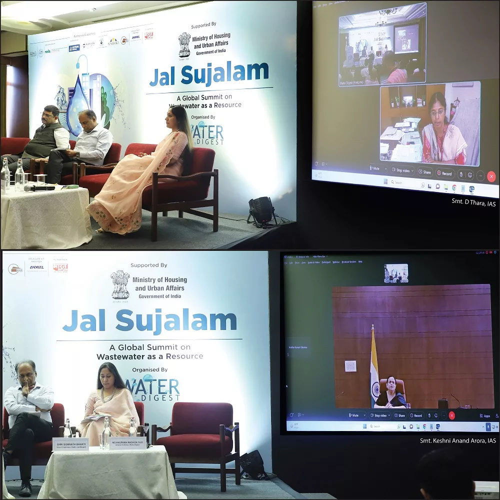 Water Digest Organises Jal Sujalam: An International Summit on Wastewater as a Valuable Resource